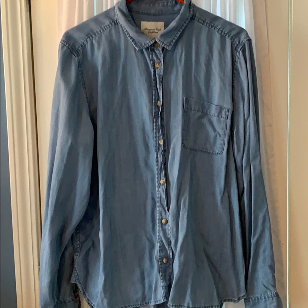 Chambray button up from American Eagle